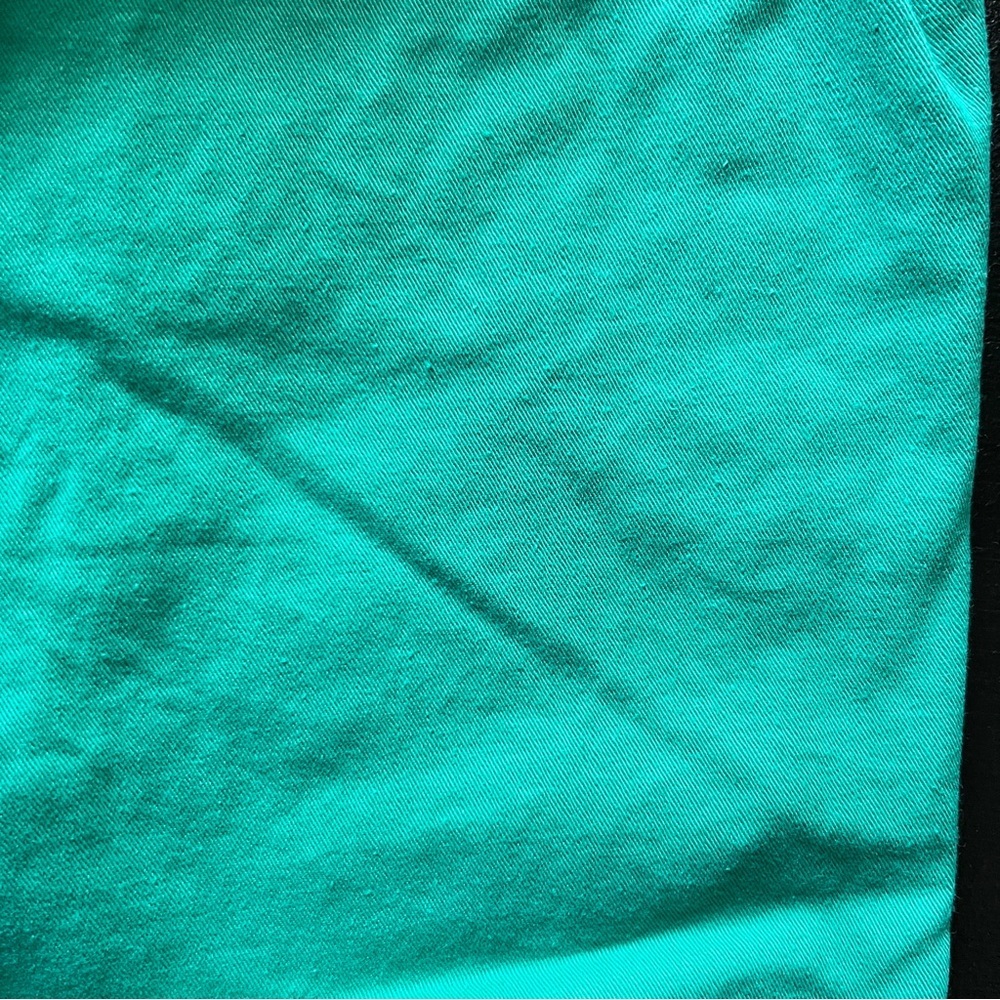 Vintage 1990s Art Viti Color block Green Blue Romper Overalls Unisex Kids Retro - Picture 8 of 15